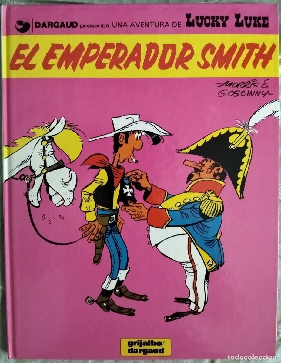 C&oacute;mics: UNA AVENTURA DE LUCKY LUKE VOL. 1: EL EMPERADOR SMITH. GRIJALBO/DARGAUD 1982