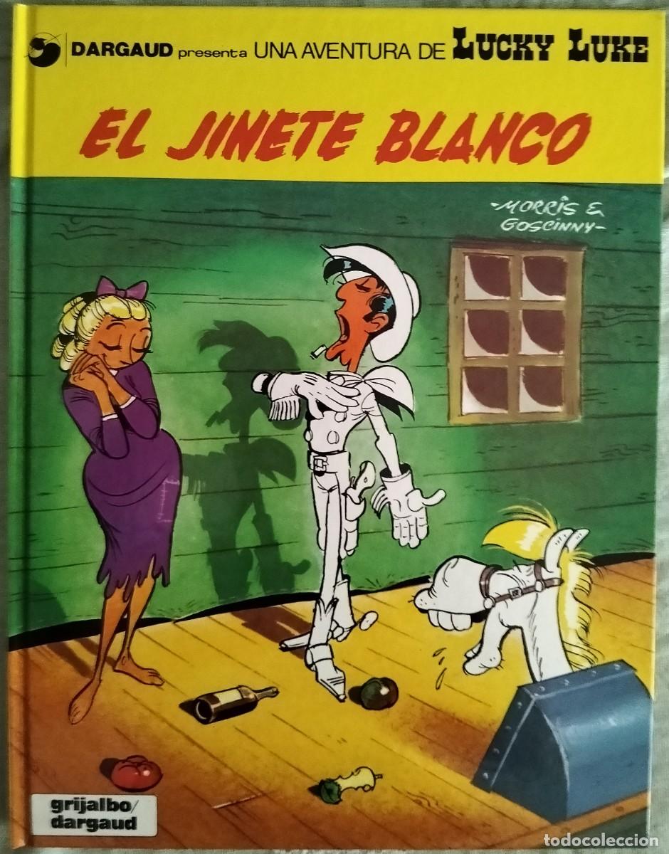 C&oacute;mics: UNA AVENTURA DE LUCKY LUKE VOL. 2: EL JINETE BLANCO. GRIJALBO/DARGAUD 1990