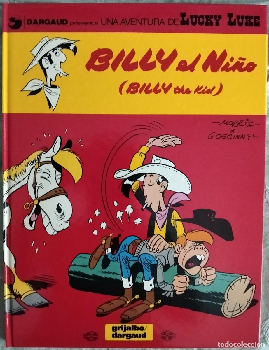 C&oacute;mics: UNA AVENTURA DE LUCKY LUKE VOL. 14: BILLY EL NI&Ntilde;O. GRIJALBO/DARGAUD 1980 (Formato de tapa dura)