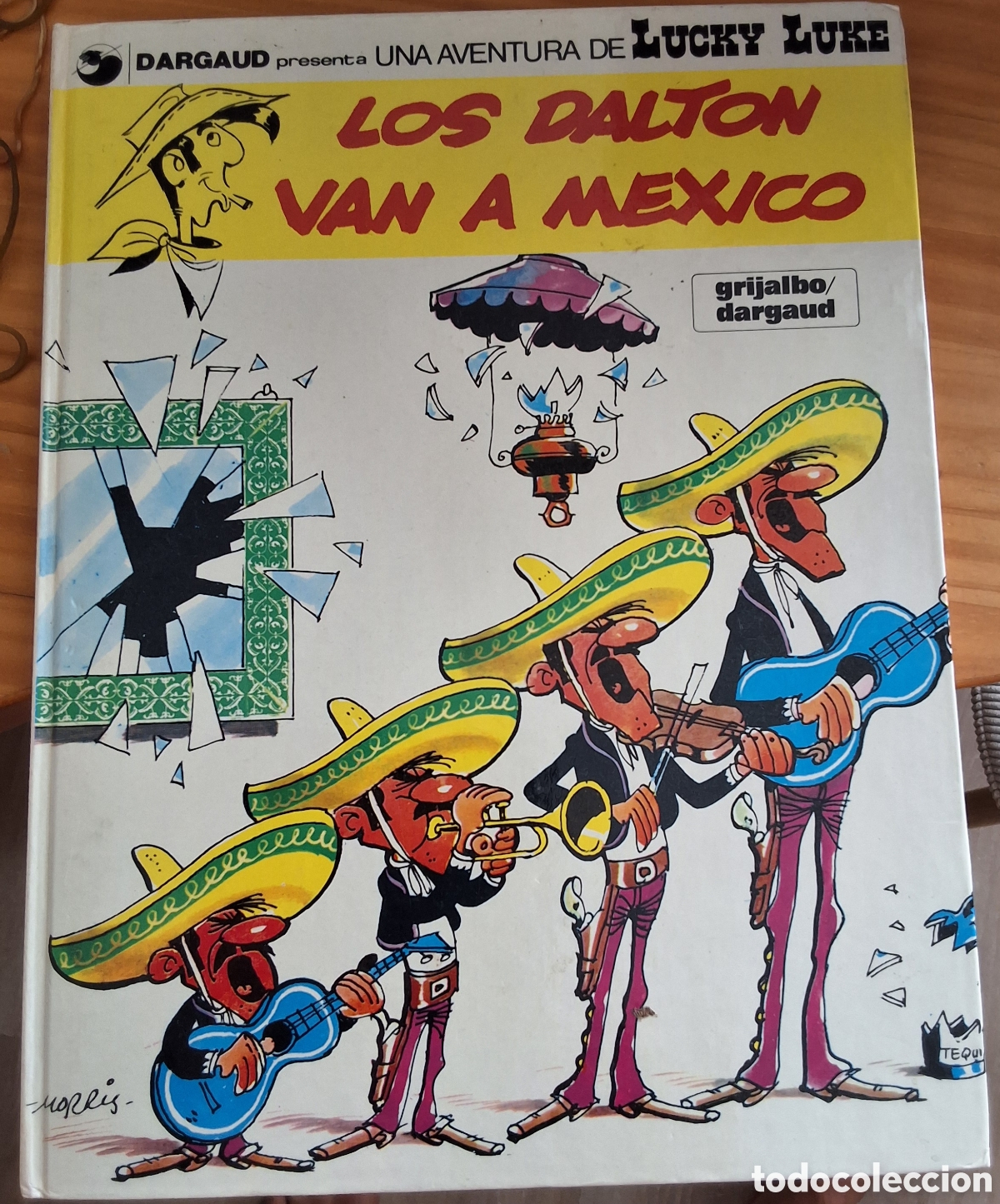 C&oacute;mics: Lucky luke comic n&uacute;mero 8 los Dalton van a M&eacute;xico a&ntilde;o 1985 edita Grijalbo