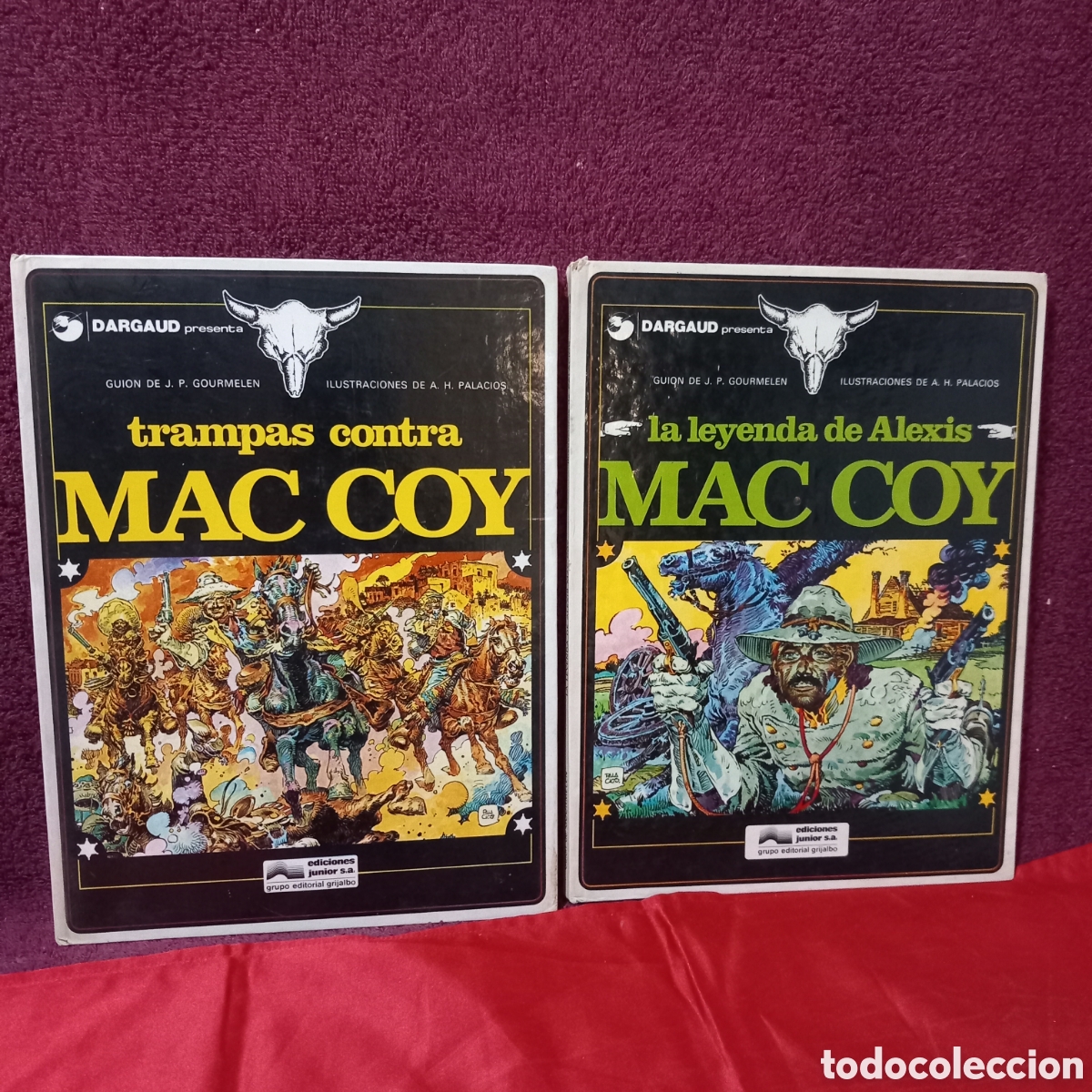 Comics: 2&times;COMICS MAC COY/LA LEYENDA DE ALEXIS+TRAMPAS CONTRA MAC COY(DARGAUD-GRIJALBO)