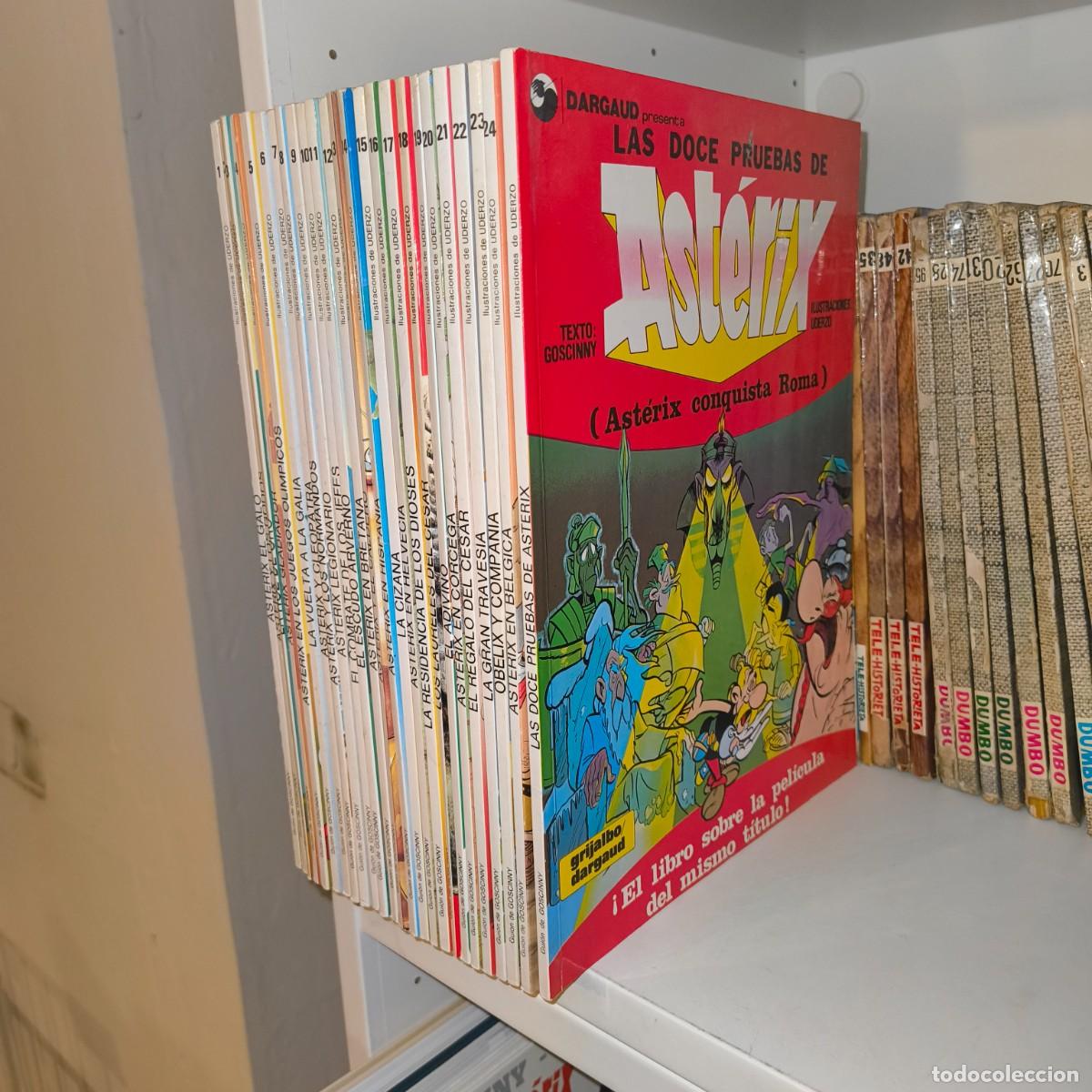 C&oacute;mics: Colecci&oacute;n completa Ast&eacute;rix 25 c&oacute;mics en r&uacute;stica