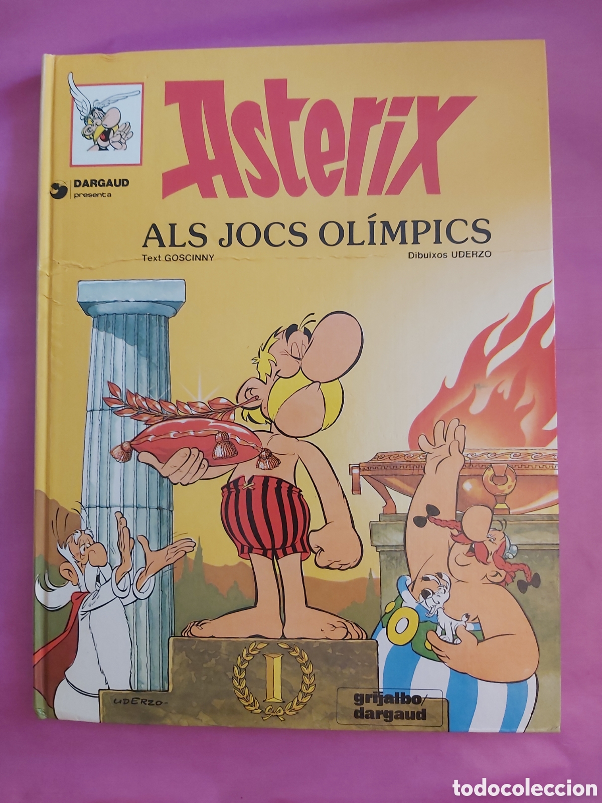 C&oacute;mics: ASTERIX ALS JOCS OLIMPICS GOSCINNY UDERZO GRIJALBO DARGAUD CATALAN 1981