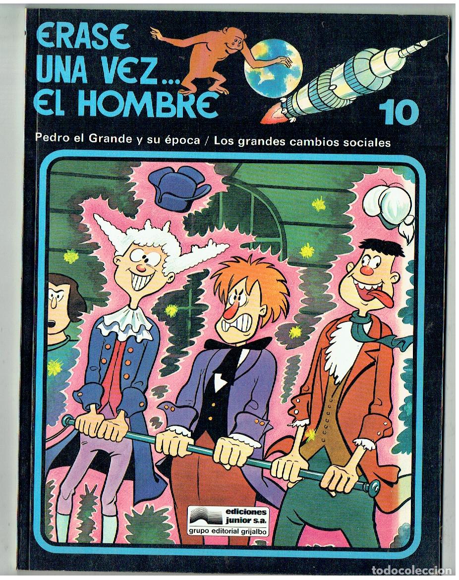 C&oacute;mics: &Eacute;RASE UNA VEZ EL HOMBRE. N&ordm; 10. EDICIONES JUNIOR. 1979.(B55.3 RUM)