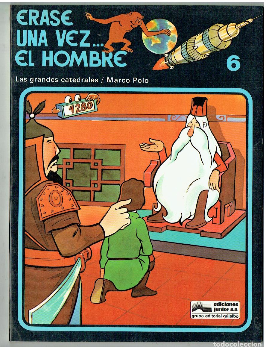 C&oacute;mics: &Eacute;RASE UNA VEZ EL HOMBRE. N&ordm; 6. EDICIONES JUNIOR. 1979.(B55.3 RUM)