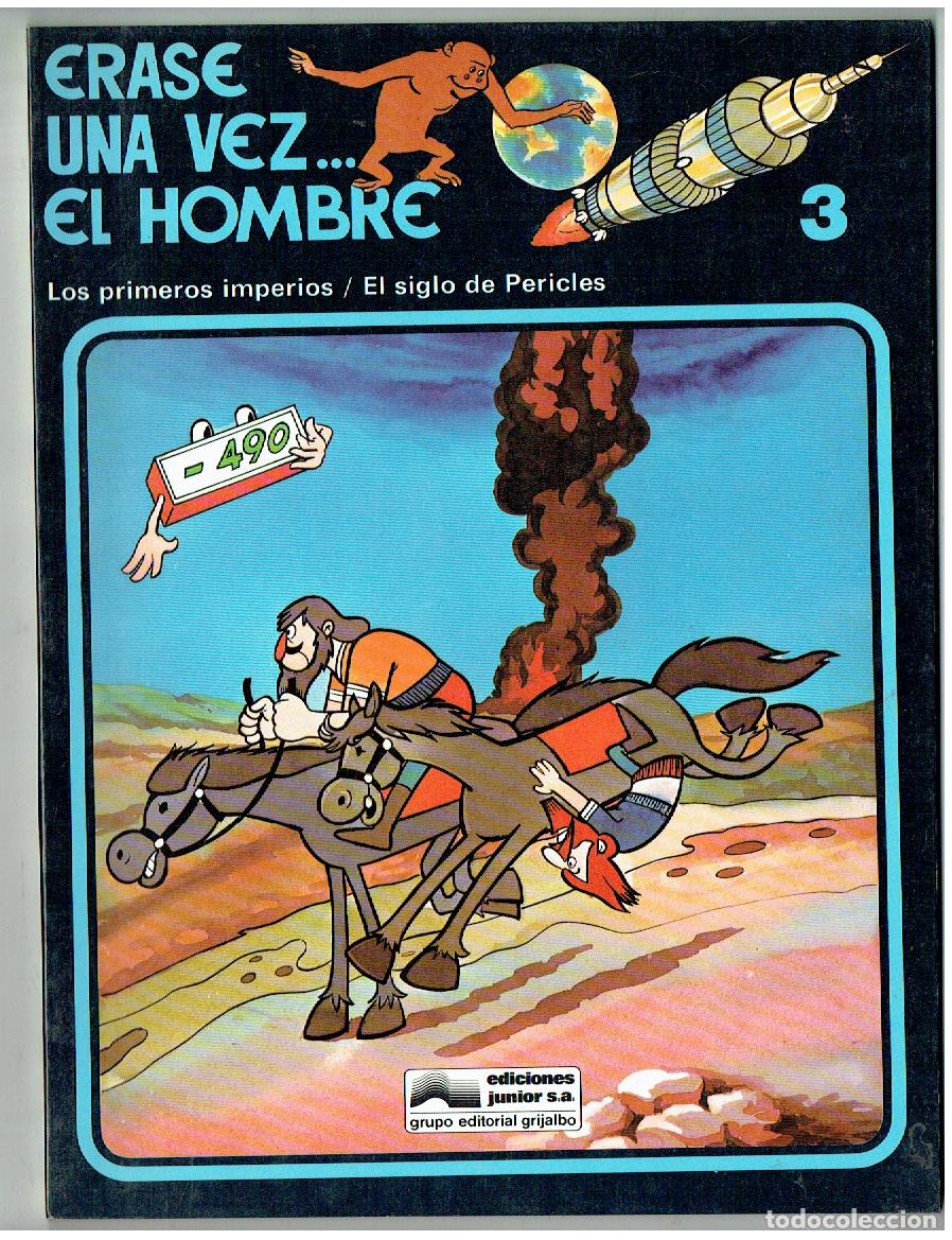 C&oacute;mics: &Eacute;RASE UNA VEZ EL HOMBRE. N&ordm; 3. EDICIONES JUNIOR. 1979.(B55.3 RUM)