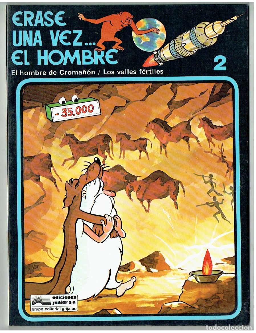 C&oacute;mics: &Eacute;RASE UNA VEZ EL HOMBRE. N&ordm; 2. EDICIONES JUNIOR. 1979.(B55.3 RUM)