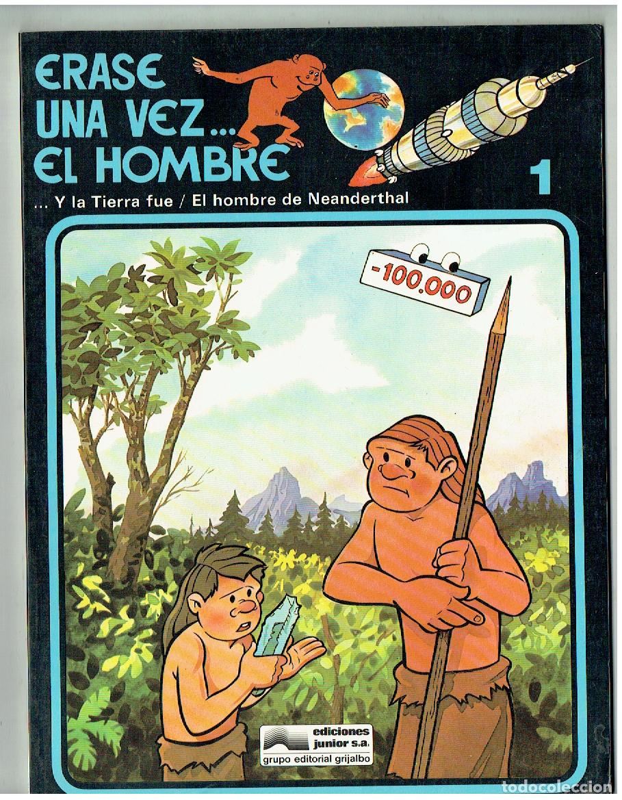 C&oacute;mics: &Eacute;RASE UNA VEZ EL HOMBRE. N&ordm; 1. EDICIONES JUNIOR. 1979.(B55.3 RUM)