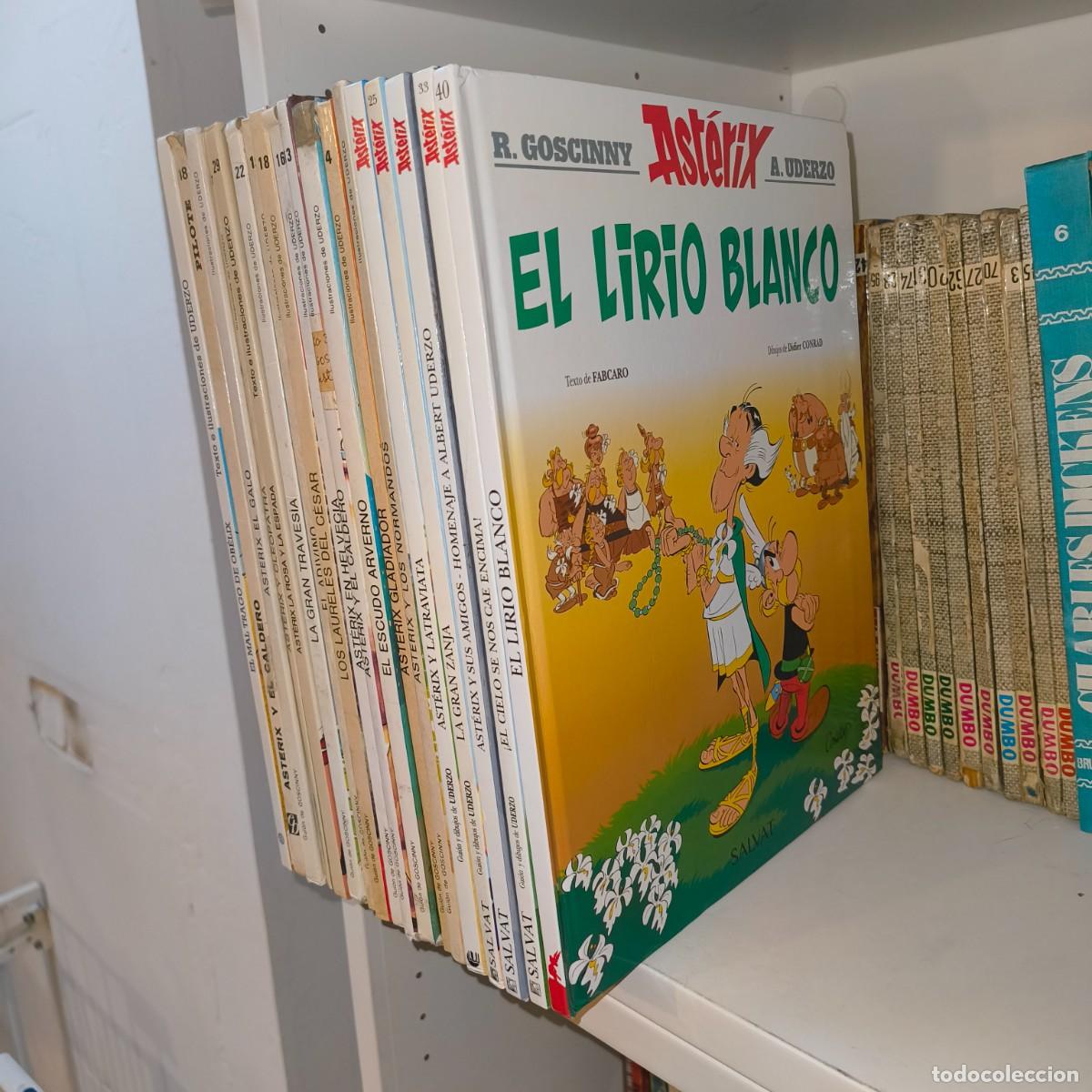 Lote 17 cómics Astérix – Goscinny y Uderzo