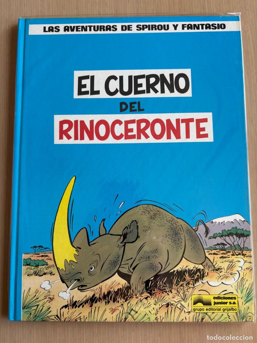 C&oacute;mics: Spirou el cuerno del rinoceronte estado bueno