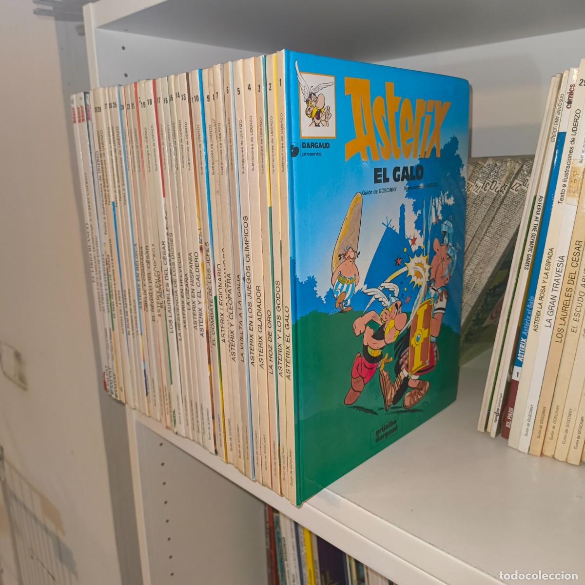 C&oacute;mics: Gran colecci&oacute;n 34 c&oacute;mics Ast&eacute;rix en tapa dura
