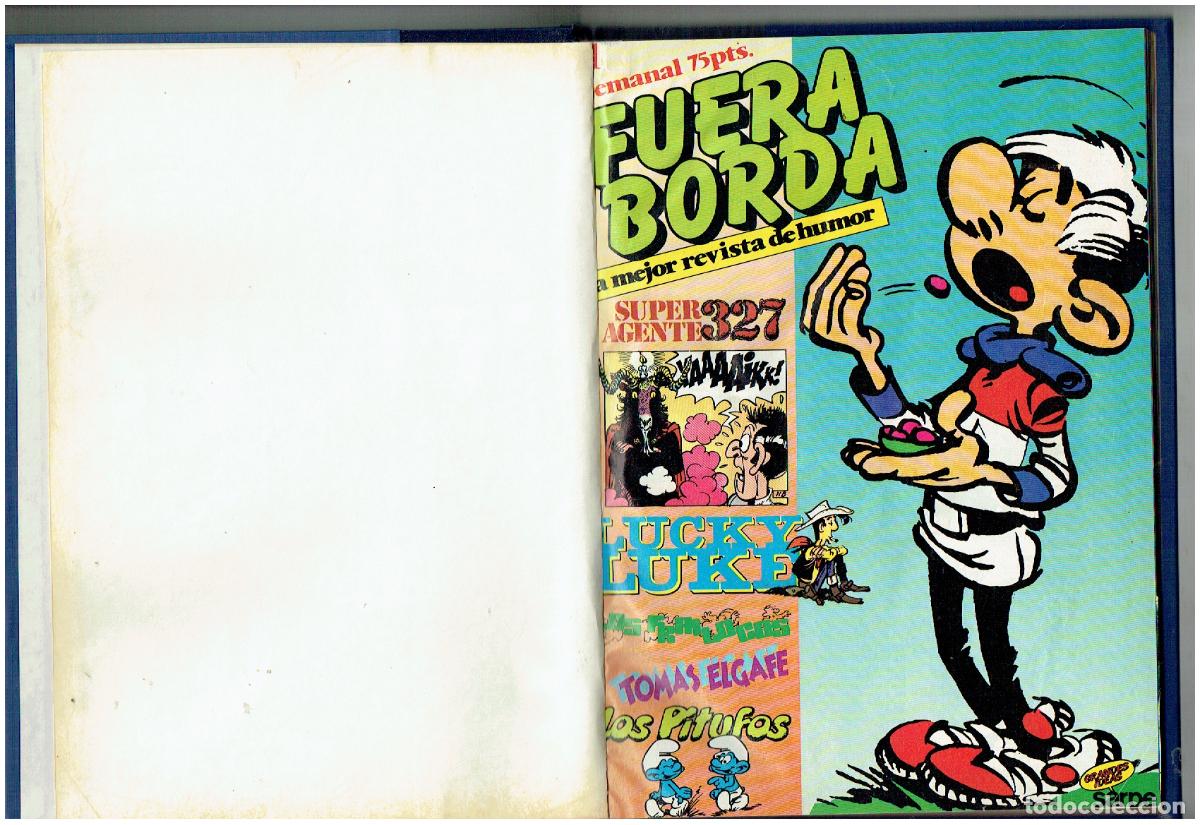 C&oacute;mics: TOMO ENCUADERNADO CON LAS PORTADA DE FUERA BORDA. SARPE. (B/36. RUM)