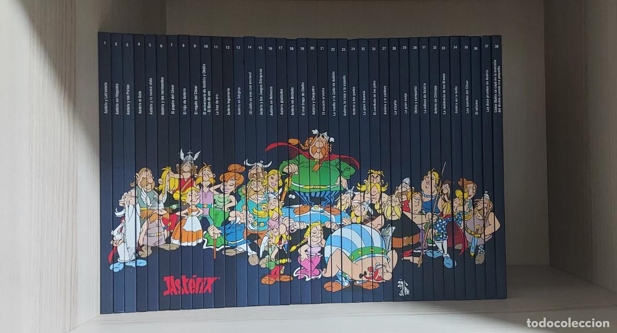 C&oacute;mics: Colecci&oacute;n Ast&eacute;rix Salvat 38 tomos tapa dura