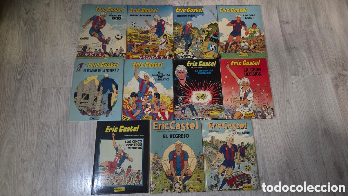 C&oacute;mics: Lote c&ograve;mics Eric Castel n&ugrave;meros 1-11