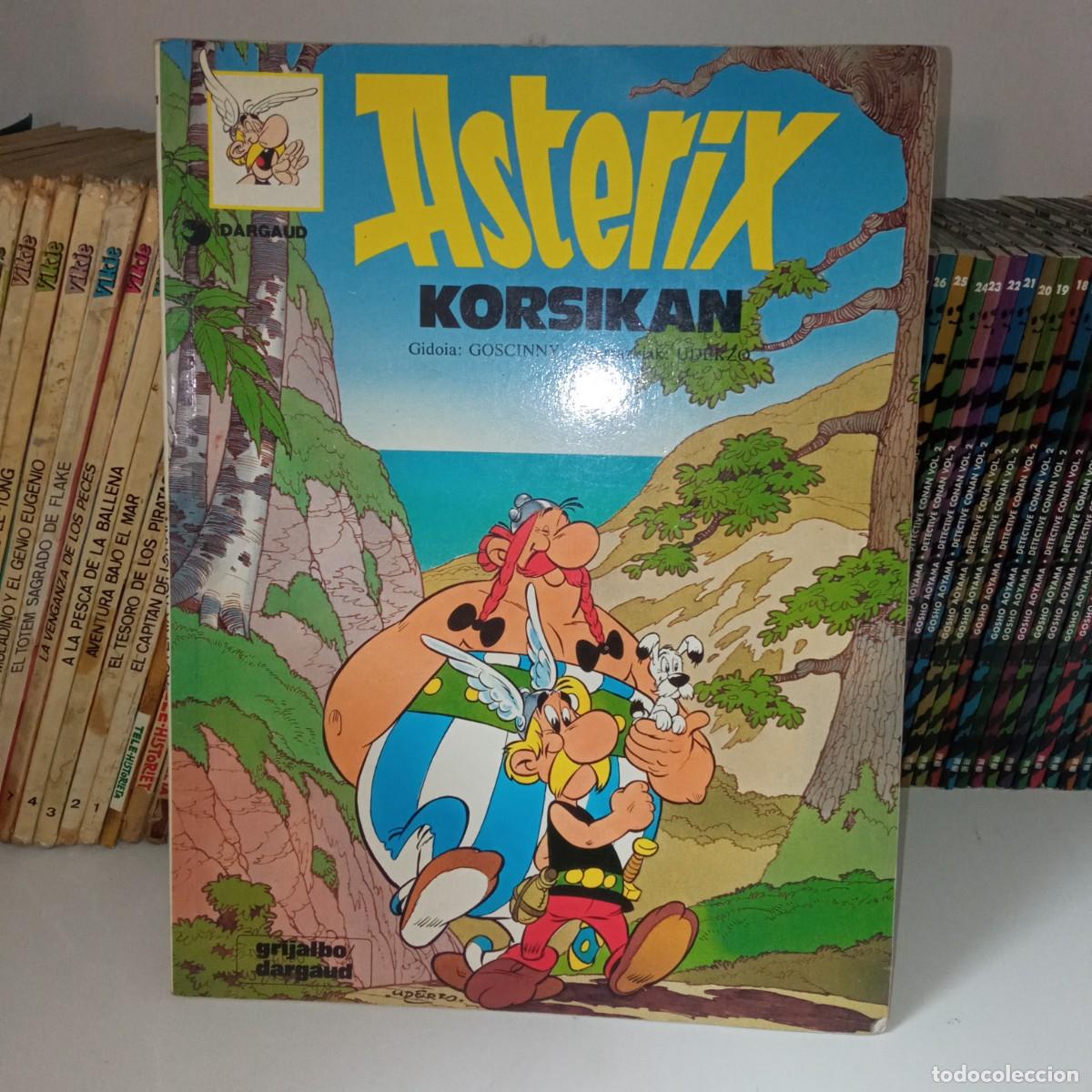 C&oacute;mics: Lote de 14 c&oacute;mics de Ast&eacute;rix en euskera - Foto 3
