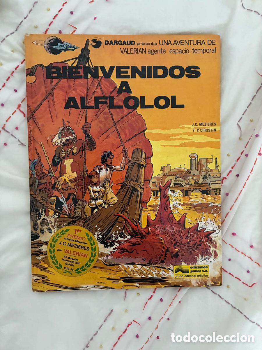 C&oacute;mics: VALERIAN &ndash; BIENVENIDOS A ALFLOLOL &ndash; M&Eacute;ZI&Egrave;RES Y CHRISTIN