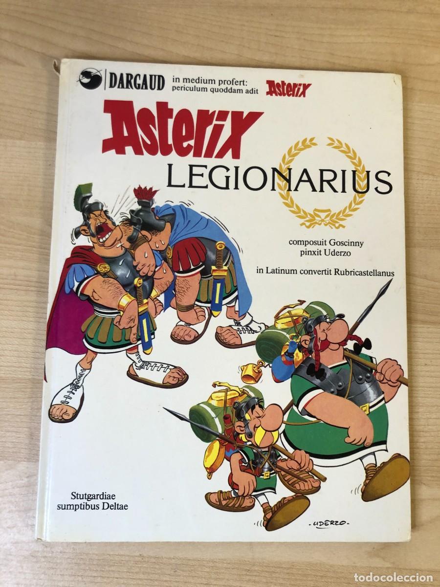 C&oacute;mics: Asterix Legionarius en lat&iacute;n Goscinny Uderzo Delta Verlag 1984 tapa dura