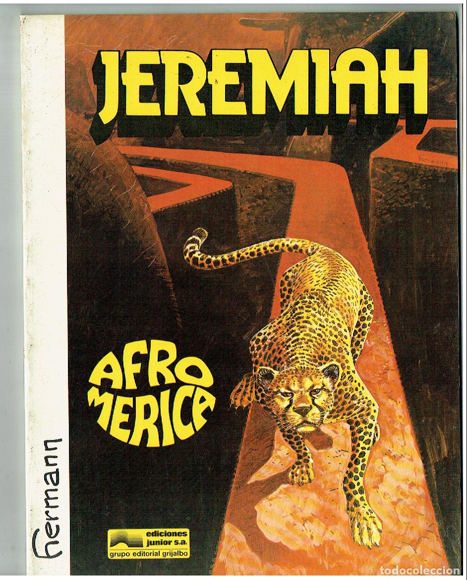 C&oacute;mics: JEREMIAH. N&ordm; 7. AFRO AMERICA. JUNIOR. 1984. (B/62 RUM)