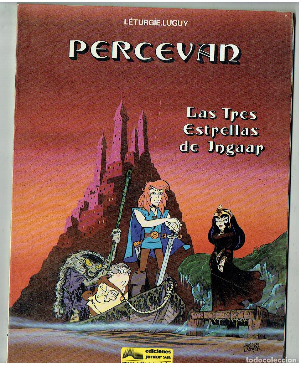 C&oacute;mics: PERCEVAN. N&ordm; 1. LAS TRES ESTRELLAS DE INGAAP. JUNIOR. 1984. (B/62 RUM)