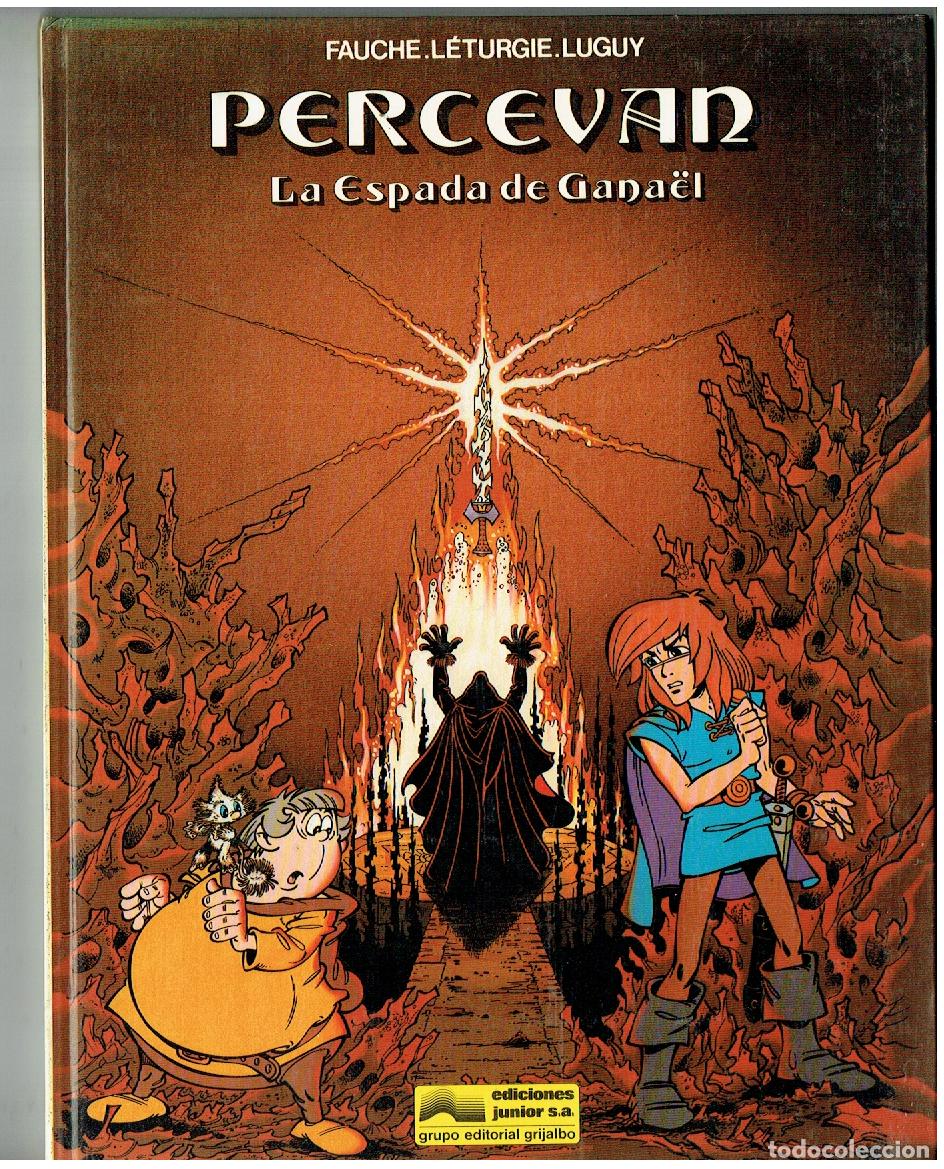 C&oacute;mics: PERCEVAN. N&ordm; 3. LA ESPADA DE GANA&Euml;L. JUNIOR. 1986. (B/62 RUM)