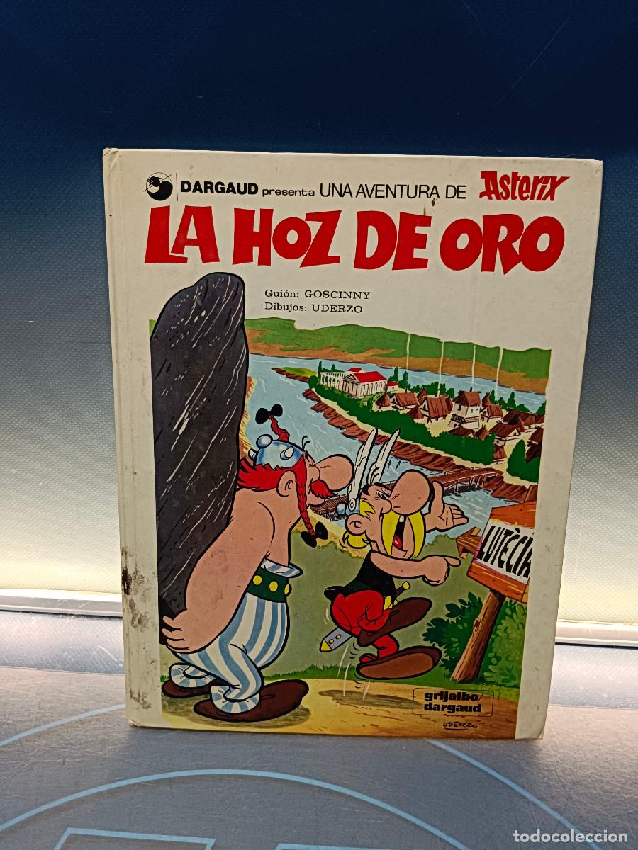 C&oacute;mics: tapa dura, ASTERIX Y OBELIX. LA HOZ DE ORO. GRIJALBO - DARGAUD 1980