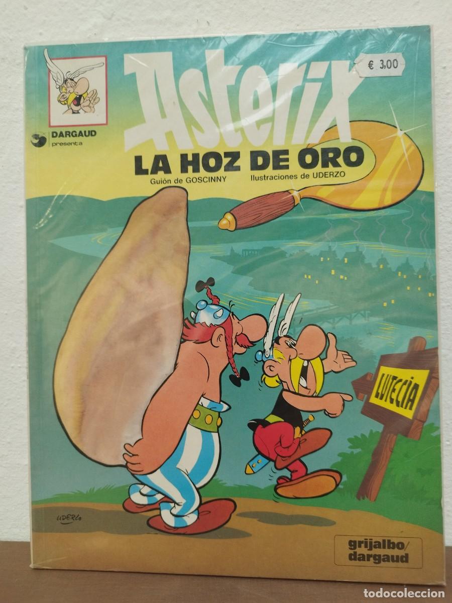 Fumetti: C&Oacute;MIC AST&Eacute;RIX: LA HOZ DE ORO - REN&Eacute; GOSCINNY Y ALBERT UDERZO - GRIJALBO / DARGAUD