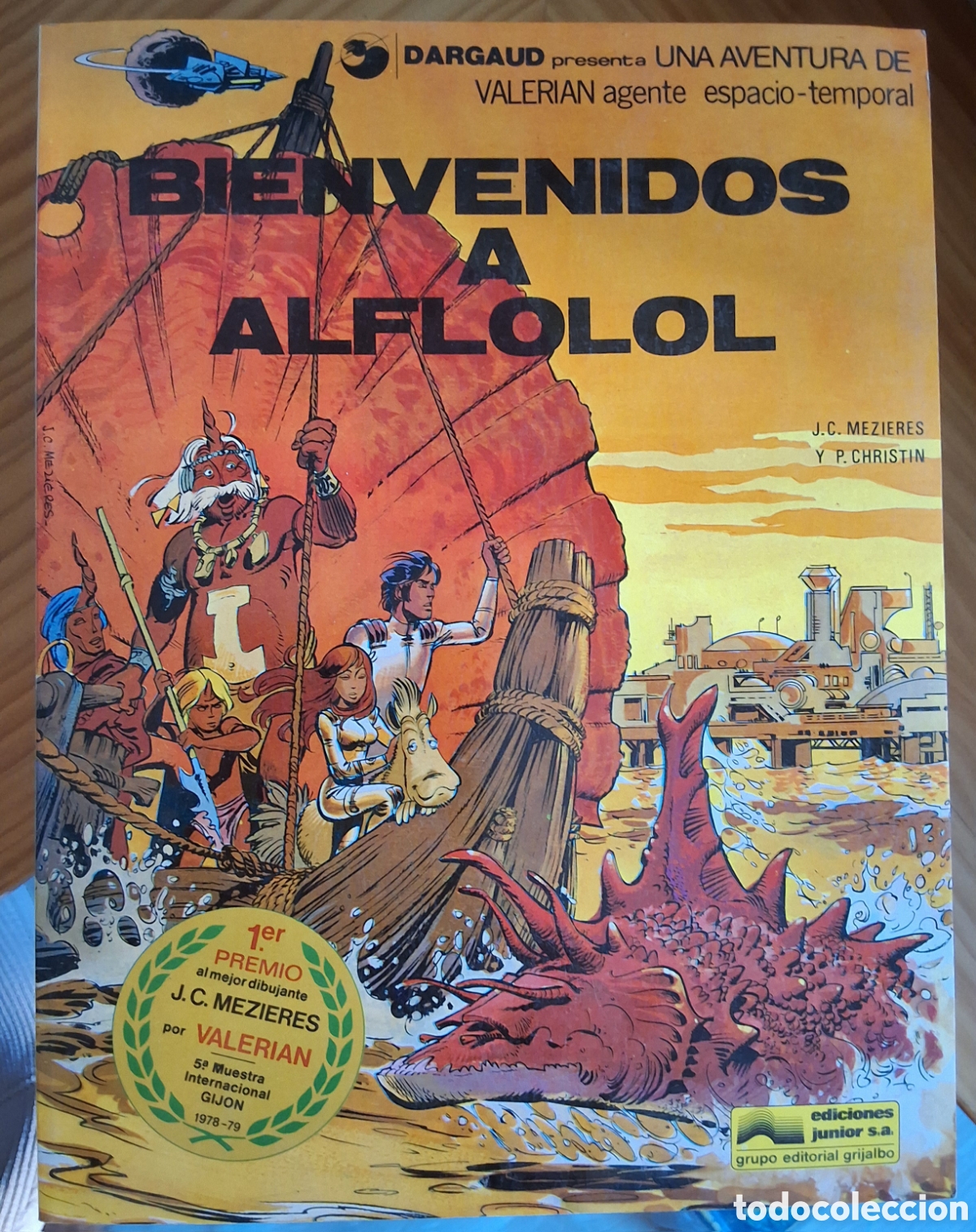 C&oacute;mics: Valerian agente espacio temporal comic tapa blanda n&uacute;mero 3 a&ntilde;o 1978 edita grijalbo