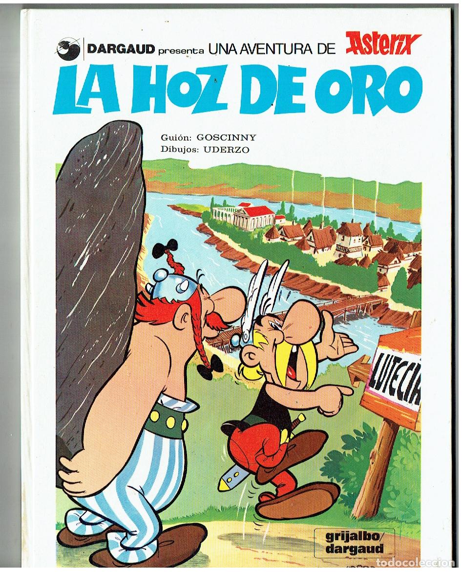 C&oacute;mics: ASTERIX . N&ordm; 3. LA HOZ DE ORO. GRIJALBO. 1980.(B/A18. RUM)