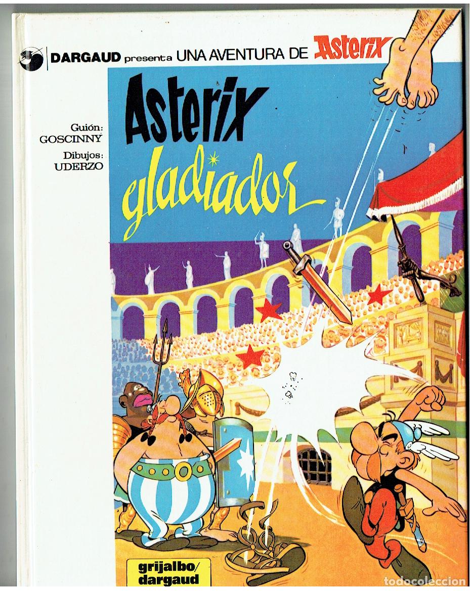 C&oacute;mics: ASTERIX GLADIADOR. N&ordm; 4. GRIJALBO. 1980.(B/A18. RUM)