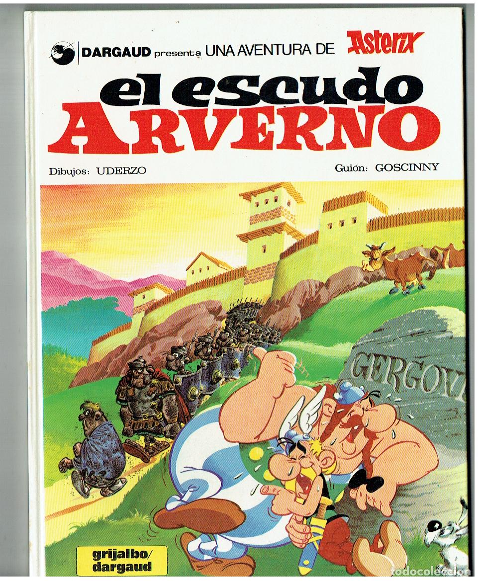 C&oacute;mics: ASTERIX . EL ESCUDO AVERNO. N&ordm; 11. GRIJALBO. 1980. (B/A18. RUM)