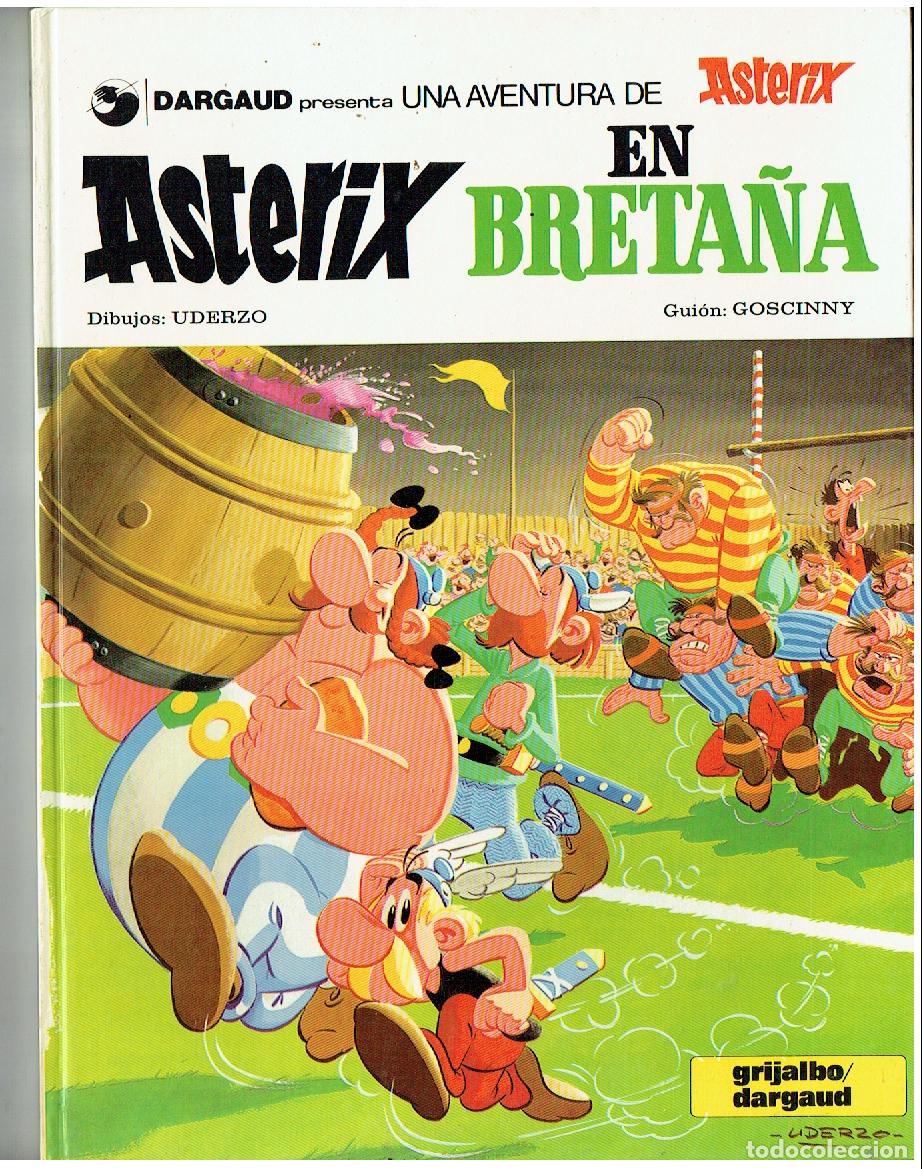 C&oacute;mics: ASTERIX . EN BRETA&Ntilde;A. N&ordm; 12. GRIJALBO. 1980. (B/A18. RUM)