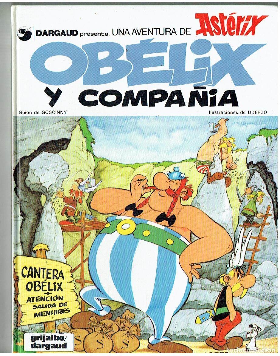 C&oacute;mics: ASTERIX . N&ordm; 23. OB&Eacute;LIX Y COMPA&Ntilde;IA. GRIJALBO. 1980. (B/A18. RUM)