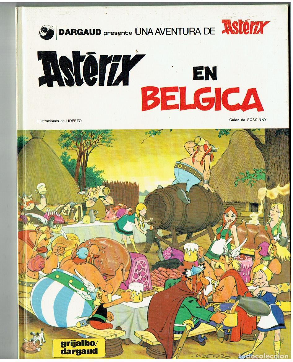 C&oacute;mics: ASTERIX . N&ordm; 24. EN BELGICA. GRIJALBO. 1980. (B/A18. RUM)