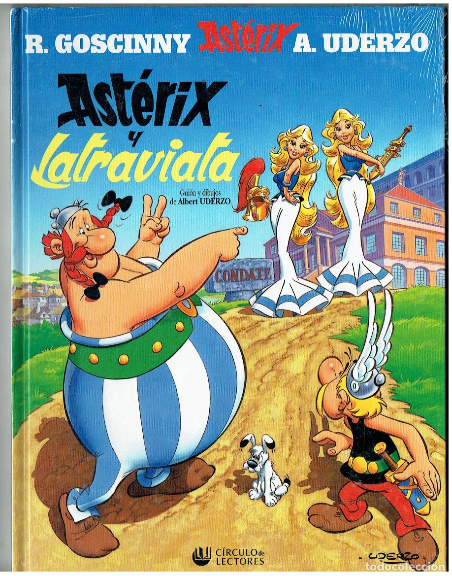C&oacute;mics: ASTERIX Y LA TRAVIATA. CIRCULO DE LECTORES. (B/A18. RUM) - Foto 1