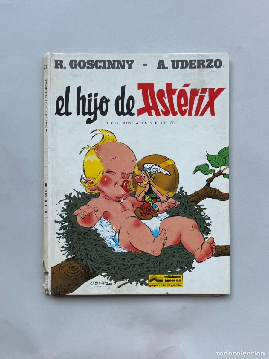 C&oacute;mics: C&oacute;mic El hijo de Ast&eacute;rix. Grupo editorial grijalbo. Ilustraciones de Uderzo.