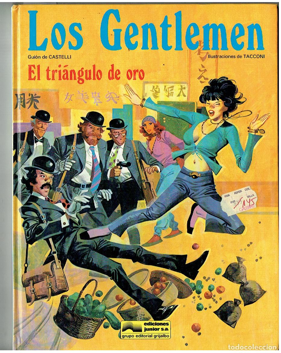 C&oacute;mics: LOS GENTLEMEN. N&ordm; 4. EL TRI&Aacute;NGULO DE ORO. JUNIOR 1982.(B/A21.RUM)