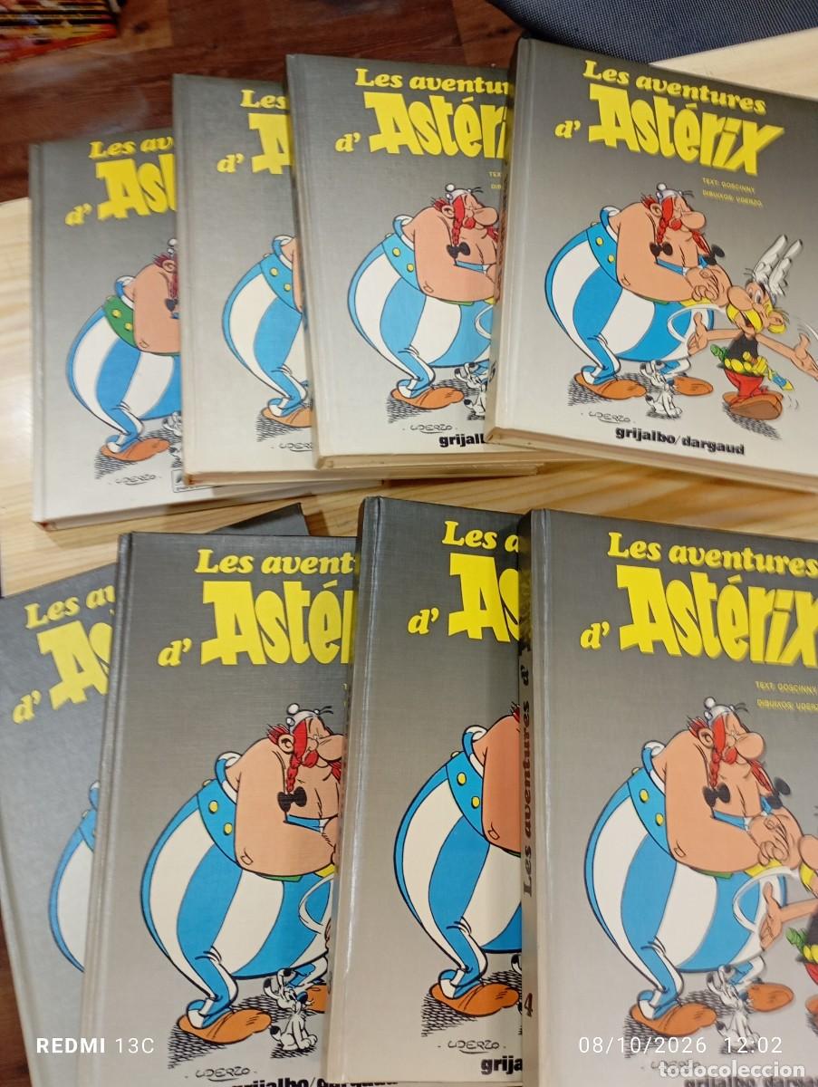 C&oacute;mics: 8 TOMOS COLECCION COMPLETA LES AVENTURES D'ASTERIX