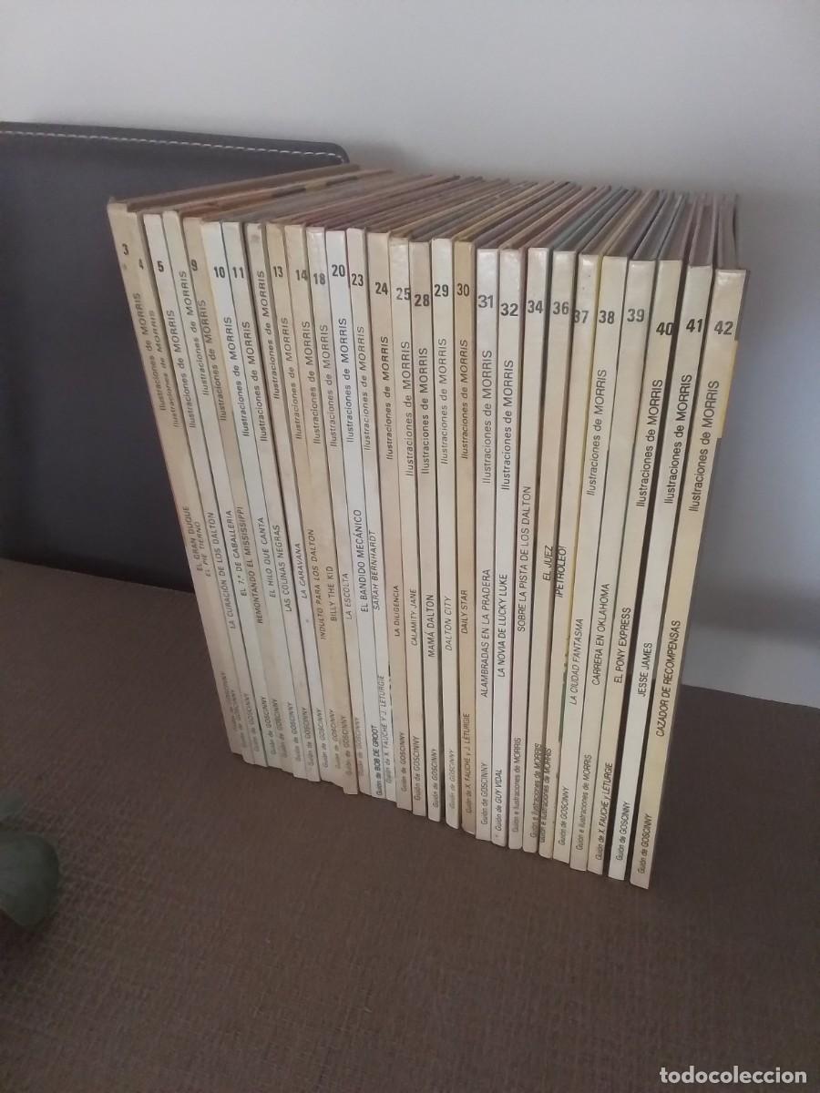 C&oacute;mics: Lote Colecci&oacute;n 28 c&oacute;mics Lucky Luke - Grijalbo Dargaud - todos en castellano (tintin asterix etc)