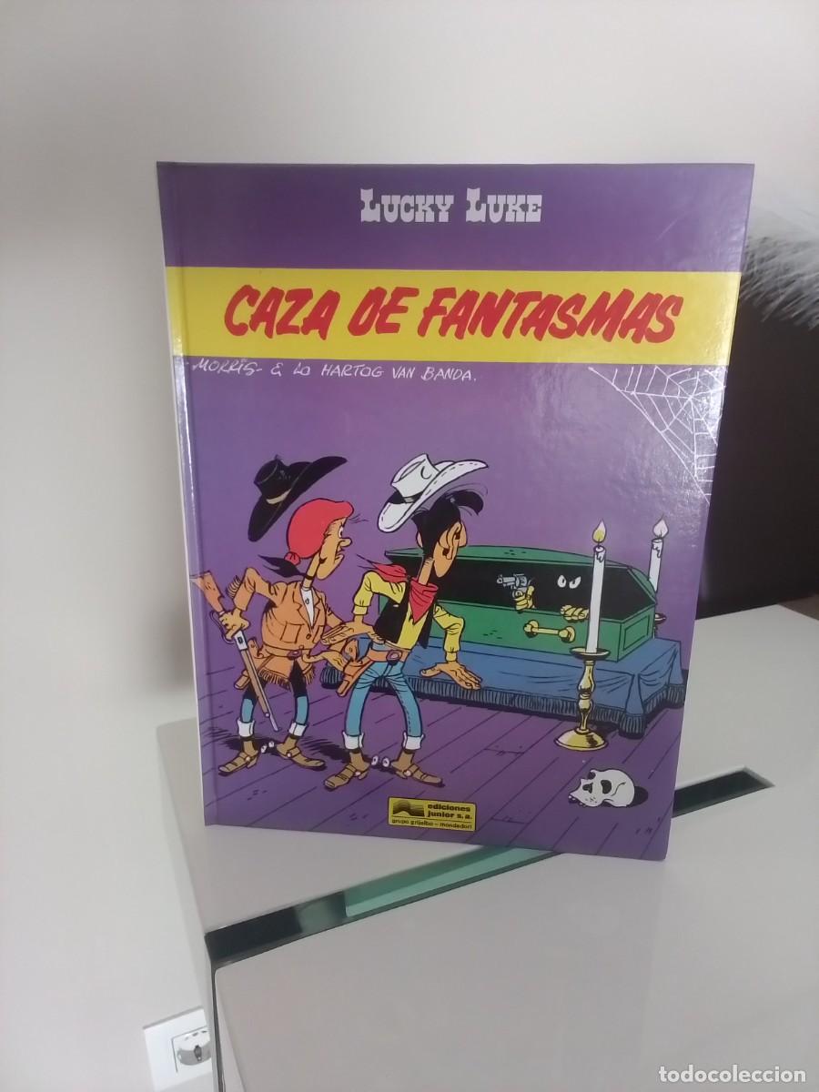 C&oacute;mics: Lucky Luke - Caza de fantasmas - ediciones junior Grupo Grijalbo - 1a edici&oacute;n - nuevo