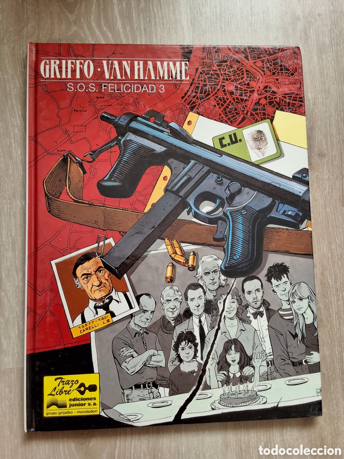 C&oacute;mics: Griffo Van Hamme comic n&uacute;mero 5 s.o.s felicidad 3 a&ntilde;o 1992 edita grijalbo