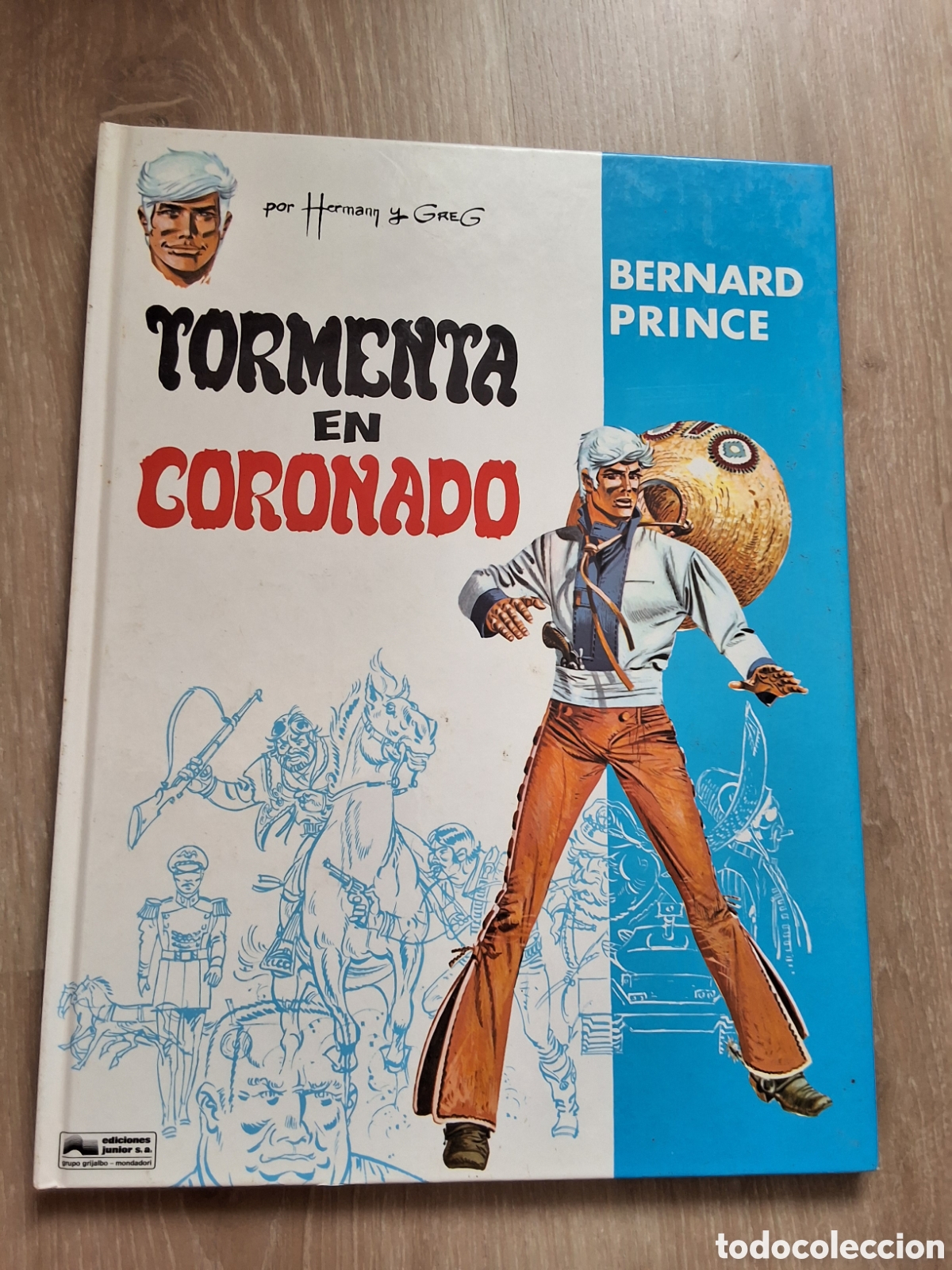 C&oacute;mics: Bernard Prince comic n&uacute;mero 2 tormenta en coronado a&ntilde;o 1993 edita grijalbo