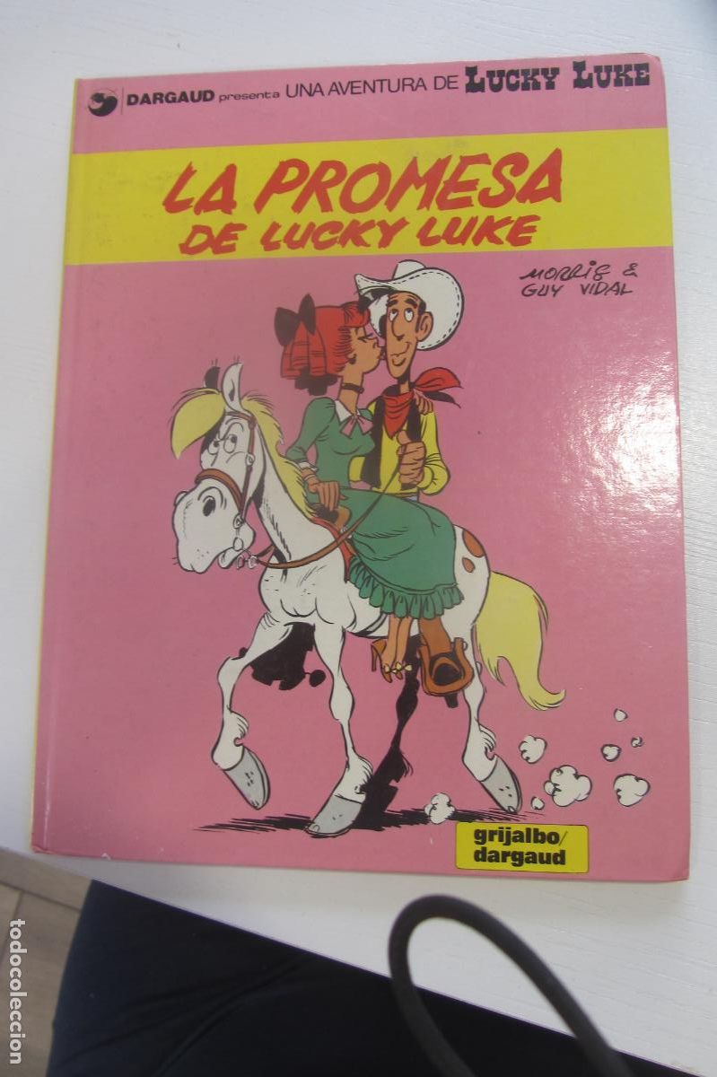 C&oacute;mics: LUCKY LUKE 32 - LA PROMESA DE LUCKY LUKE - GRIJALBO 1989 - EN CATAL&Aacute; asrx115