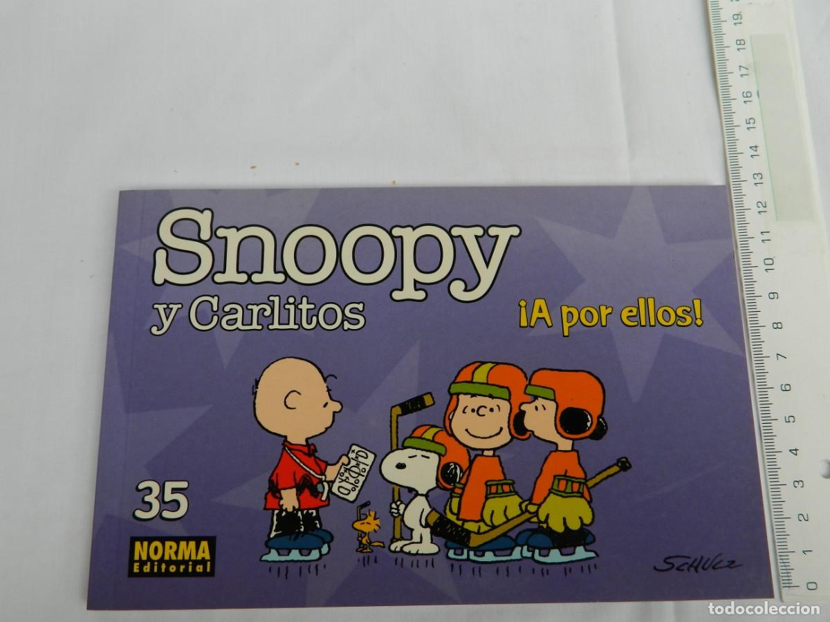 Fumetti: CARLITOS- SNOOPY N&ordm;35 &rdquo;A POR ELLOS&rdquo;