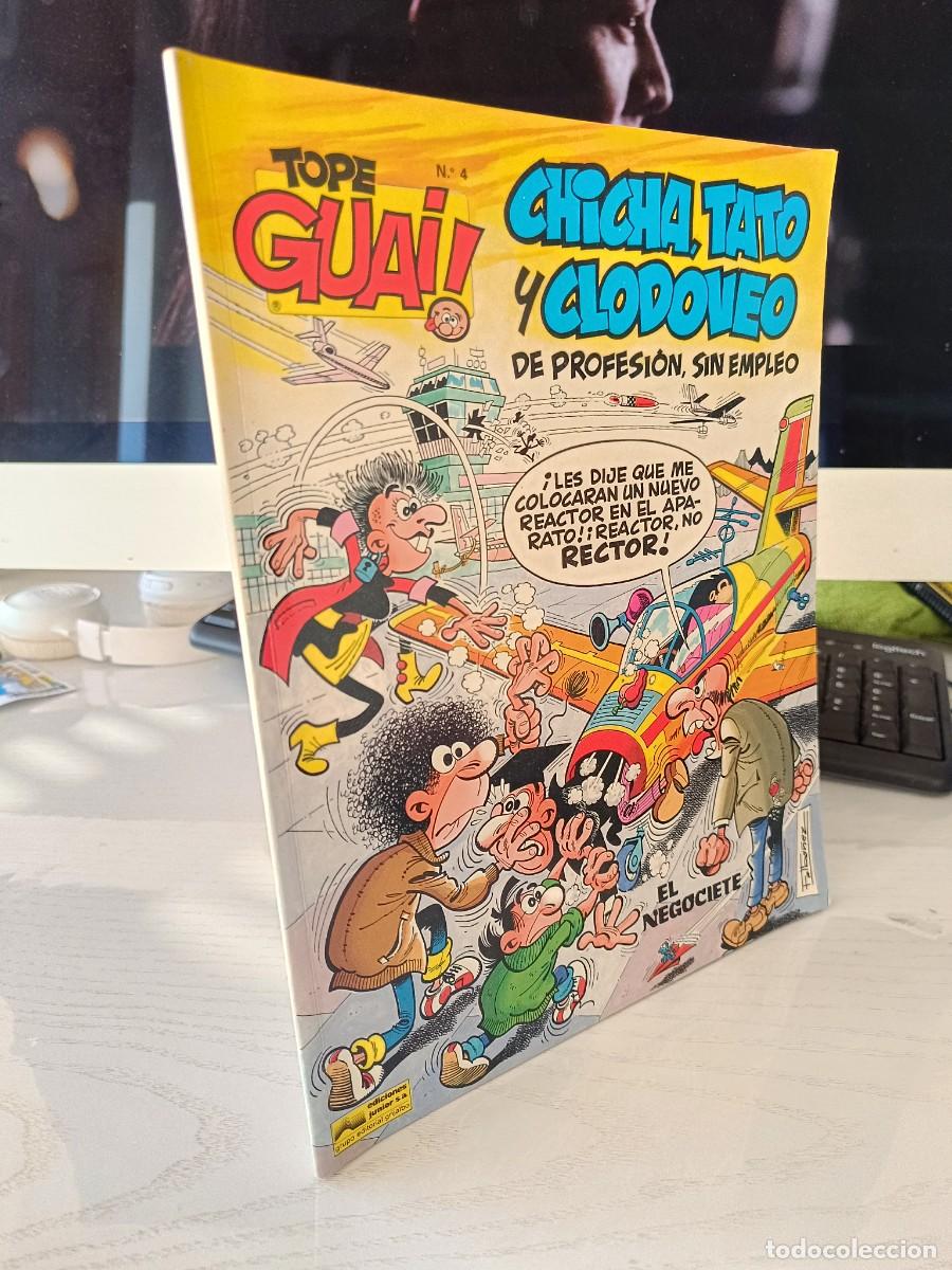 C&oacute;mics: EXCELENTE TOPE GUAI! CHICHA, TATO Y CLODOVEO DE PROFESION, SIN EMPLEO NUMERO 4 EL NEGOCIETE
