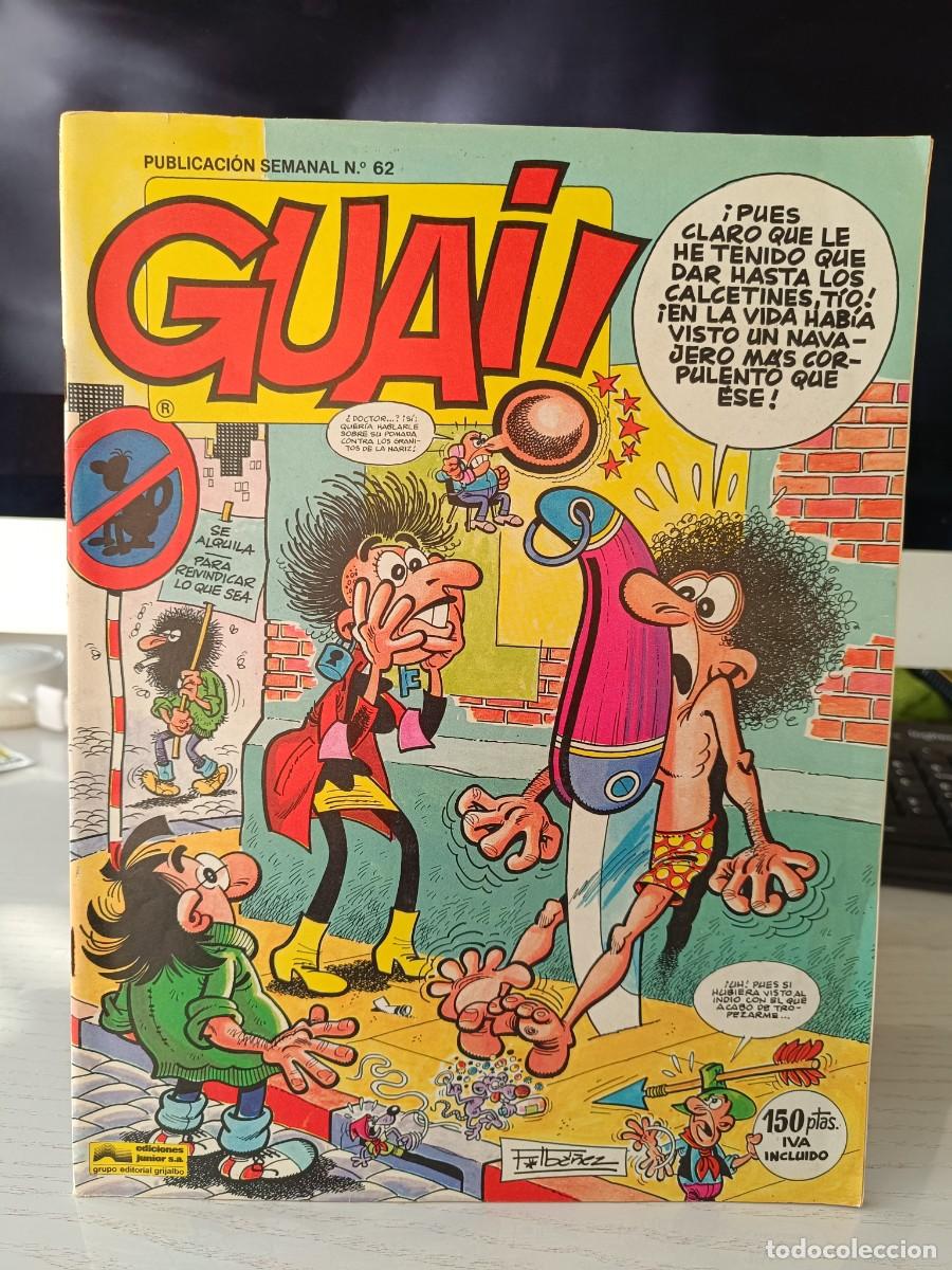 C&oacute;mics: GUAI! NUMERO 62 EXCELENTE ESTADO