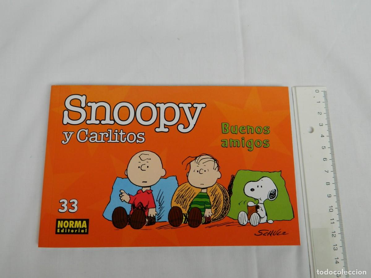 Fumetti: SNOOPY Y CARLITOS- N&ordm;33 &rdquo;A LA AVENTURA&rdquo;BUENOS AMIGOS&rdquo;