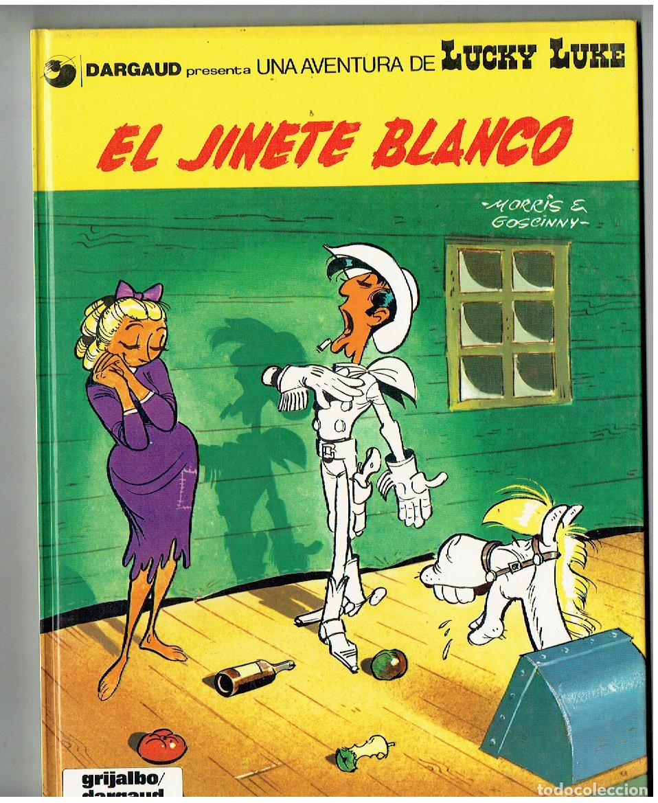 C&oacute;mics: LUCKY LUKE. N&ordm; 2. EL JINETE BLANCO. GRIJALBO / DARGAUD. (PD/B01 RUM)