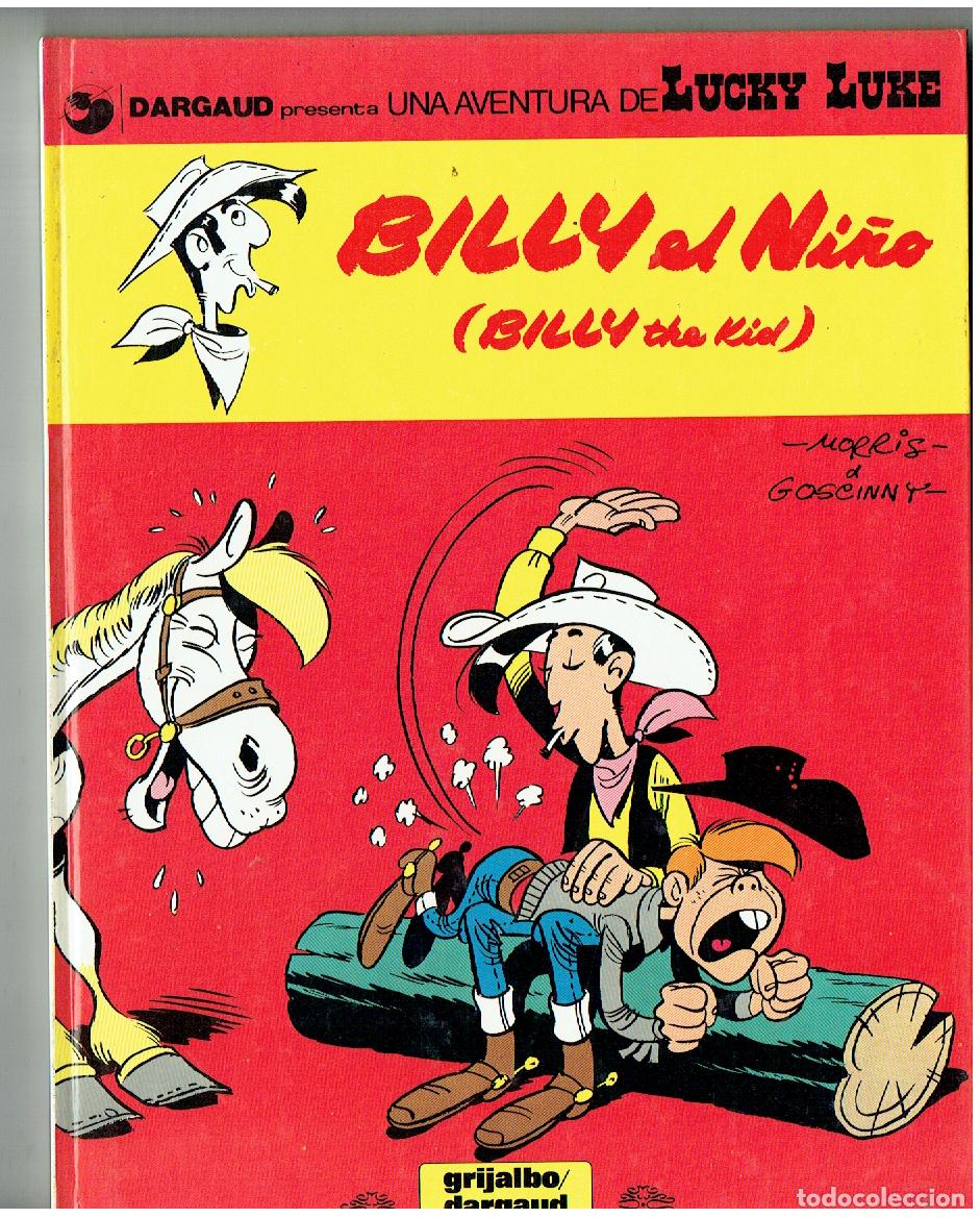 C&oacute;mics: LUCKY LUKE. N&ordm; 14. BILLY EL NI&Ntilde;O. GRIJALBO / DARGAUD. (PD/B01 RUM)