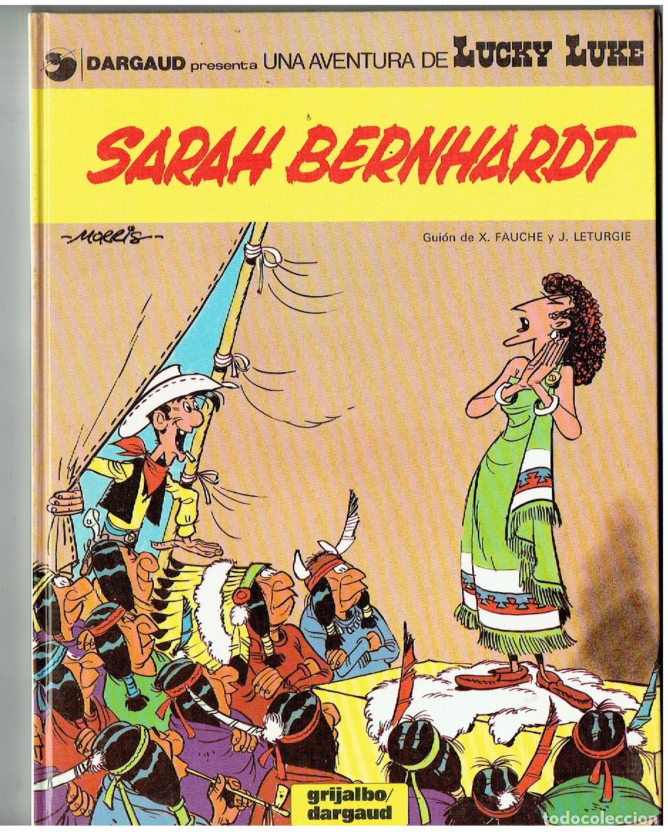 C&oacute;mics: LUCKY LUKE. N&ordm; 23. SARAH BERNHARDT. GRIJALBO / DARGAUD. (PD/B01 RUM)