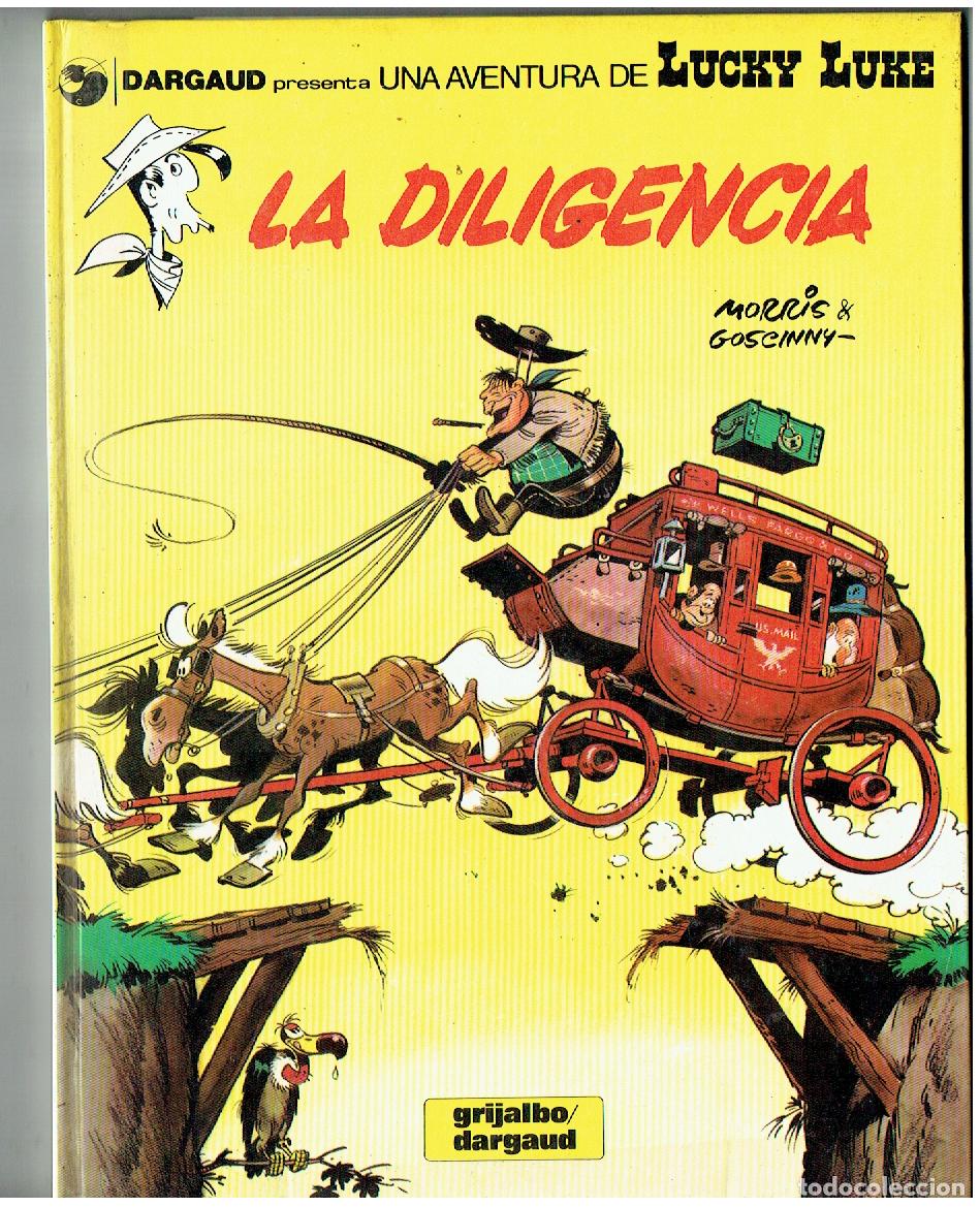 C&oacute;mics: LUCKY LUKE. N&ordm; 24. LA DILIGENCIA. GRIJALBO / DARGAUD. (PD/B01 RUM)